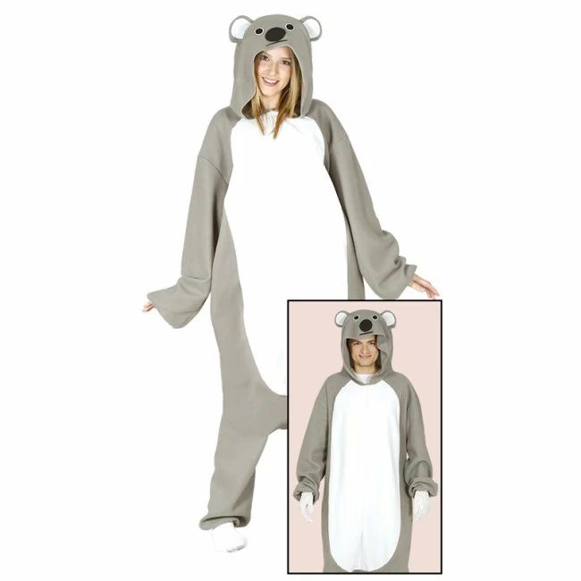 Disfracesjarana Disfraz De Koala Kigurumi Para Adulto 1 Disfracesjarana Disfraz De Koala Kigurumi Para Adulto