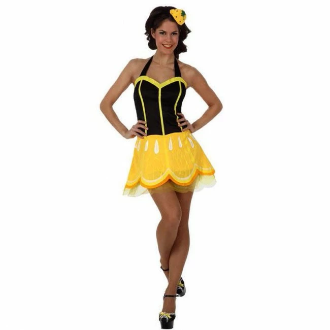 Disfracesjarana Disfraz De Limón Mujer 1 Disfracesjarana Disfraz De Limón Mujer