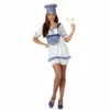 Disfracesjarana Disfraz De Cocinera Azul Para Mujer