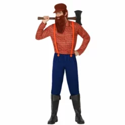 Disfracesjarana Disfraz De Leñador Adulto