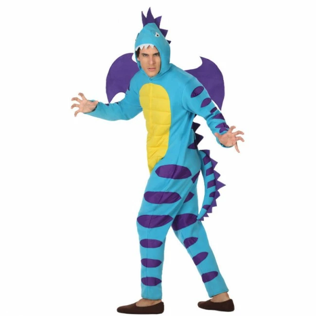 Disfracesjarana Disfraz De Dragón Azul 1 Disfracesjarana Disfraz De Dragón Azul