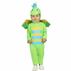 Disfracesjarana Disfraz De Dragón Verde Bebé