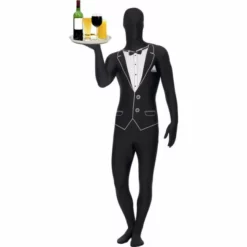 Disfracesjarana Disfraz Camarero Esmoquin – Segunda Piel