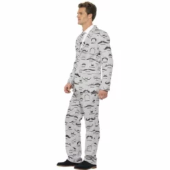 Disfracesjarana Disfraz De Traje Divertido Moustache -Tienda De Disfraces De Jarana 43528a configurable disfraz stand ut suit movember 43528 2