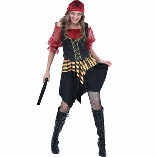 Disfracesjarana Disfraz De Pirata Roja 1 Disfracesjarana Disfraz De Pirata Roja