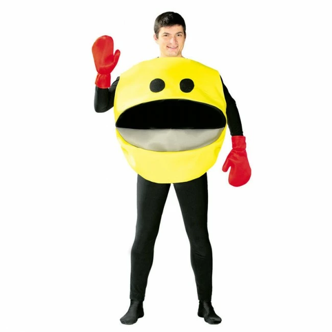 Disfracesjarana Disfraz Comilón Videojuego Adulto 1 Disfracesjarana Disfraz Comilón Videojuego Adulto