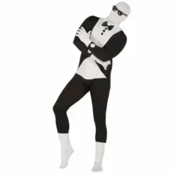 Disfracesjarana Disfraz De Esmoquin – Segunda Piel