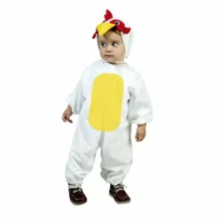Disfracesjarana Disfraz De Gallo Blanco Infantil