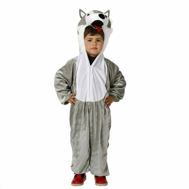 Disfracesjarana Disfraz De Lobo Gris Para Niño 1 Disfracesjarana Disfraz De Lobo Gris Para Niño
