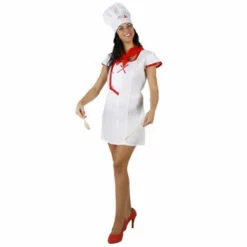 Disfracesjarana Disfraz De Cocinera Para Mujer