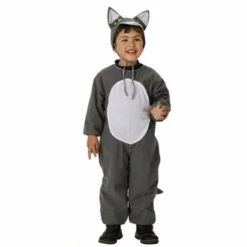 Disfracesjarana Disfraz De Lobo Gris Infantil
