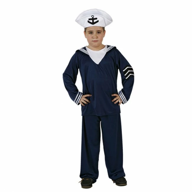 Disfracesjarana Disfraz De Marinero Azul Niño 1 Disfracesjarana Disfraz De Marinero Azul Niño