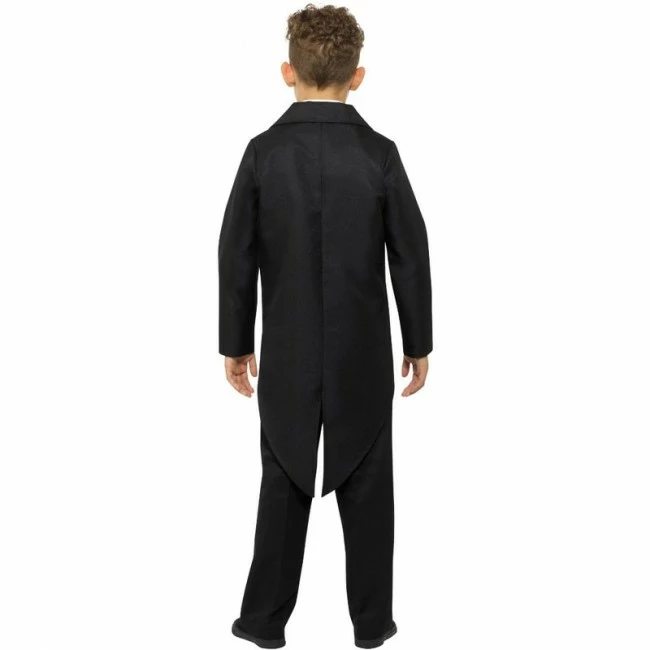 Disfracesjarana Disfraz De Chaqueta Frac Negra Para Niños 2 Disfracesjarana Disfraz De Chaqueta Frac Negra Para Niños - Imagen 2