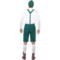 Disfracesjarana Disfraz De Alemán Oktoberfest Verde Para Hombre -Tienda De Disfraces De Jarana disfraz de aleman oktoberfest verde para hombre espalda