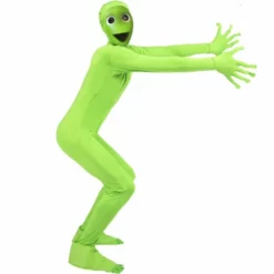 Disfracesjarana Disfraz De Alien Verde DAME TU COSITA Para Adulto -Tienda De Disfraces De Jarana disfraz de alien verde para adulto perfil