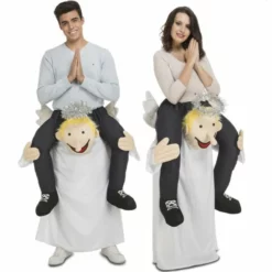 Disfracesjarana Disfraz De Angelito A Hombros Adulto