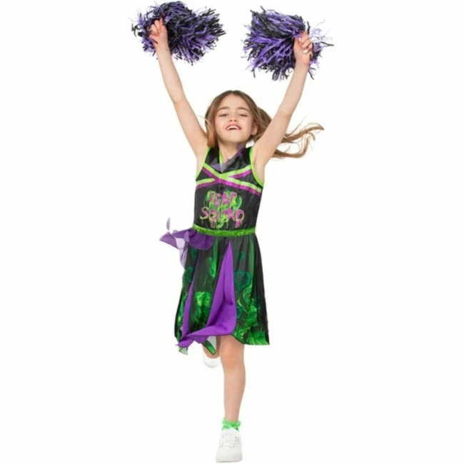 Disfracesjarana Disfraz De Animadora Tóxica Para Niña 2 Disfracesjarana Disfraz De Animadora Tóxica Para Niña - Imagen 2