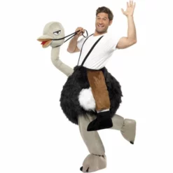 Disfracesjarana Disfraz De Avestruz A Hombros Para Adulto