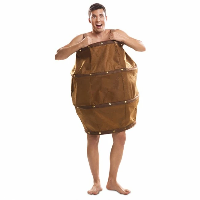 Disfracesjarana Disfraz De Barril De Cerveza Adulto 1 Disfracesjarana Disfraz De Barril De Cerveza Adulto