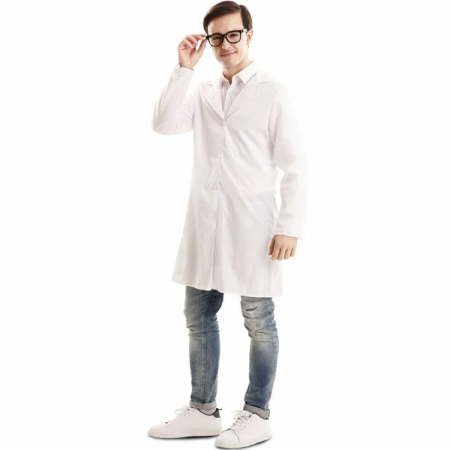 Disfracesjarana Disfraz De Bata De Científico Para Adulto 1 Disfracesjarana Disfraz De Bata De Científico Para Adulto