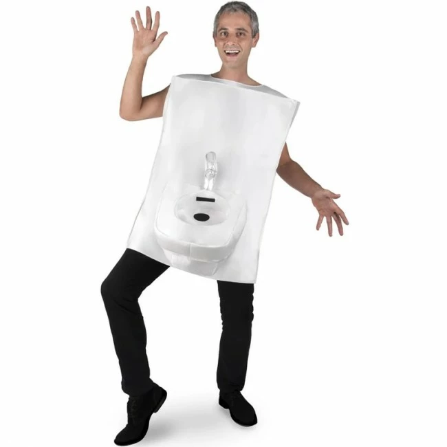 Disfracesjarana Disfraz De Bidé Adulto 1 Disfracesjarana Disfraz De Bidé Adulto