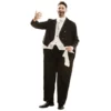 Disfracesjarana Disfraz De Cantante Ópera Pavarotti Gordinflón Para Adulto