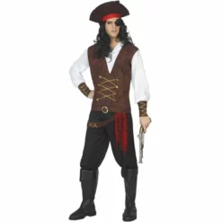 Disfracesjarana Disfraz De Capitán Barco Pirata Para Hombre