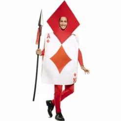 Disfracesjarana Disfraz De Carta As De Diamantes Para Adulto