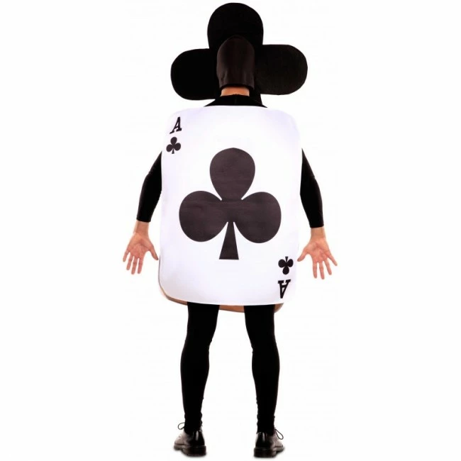 Disfracesjarana Disfraz De Carta As De Trébol Para Adulto 3 Disfracesjarana Disfraz De Carta As De Trébol Para Adulto - Imagen 3