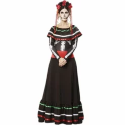 Disfracesjarana Disfraz De Catrina Siniestra Para Mujer