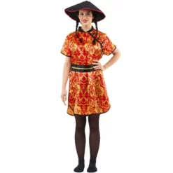 Disfracesjarana Disfraz De China Gran Dragón Para Mujer