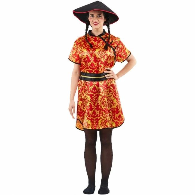Disfracesjarana Disfraz De China Gran Dragón Para Mujer 1 Disfracesjarana Disfraz De China Gran Dragón Para Mujer