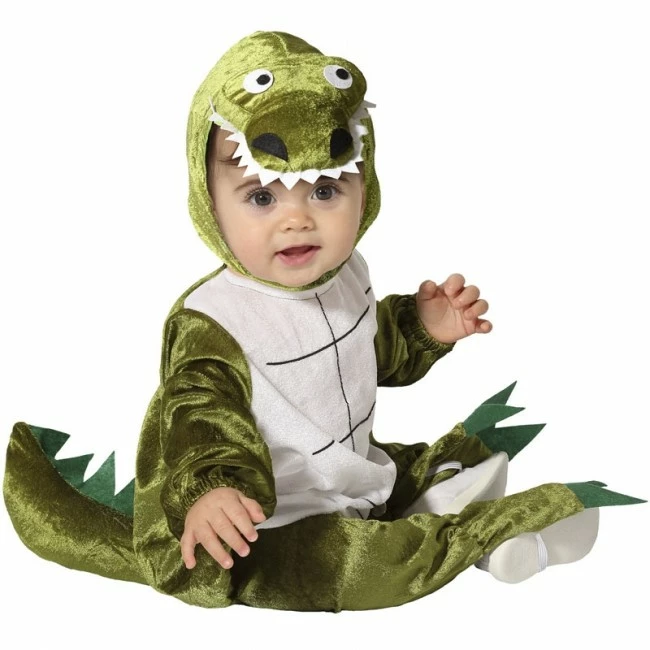 Disfracesjarana Disfraz De Cocodrilo Para Bebé 1 Disfracesjarana Disfraz De Cocodrilo Para Bebé