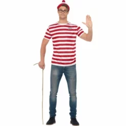 Disfracesjarana Disfraz De Dónde Está Wally Para Hombre