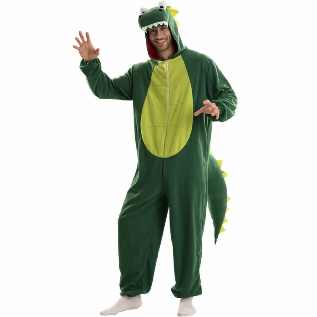 Disfracesjarana Disfraz De Dragón Verde Para Hombre 1 Disfracesjarana Disfraz De Dragón Verde Para Hombre