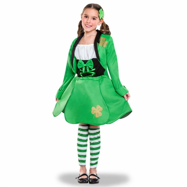 Disfracesjarana Disfraz De Duende San Patricio Para Niña 1 Disfracesjarana Disfraz De Duende San Patricio Para Niña