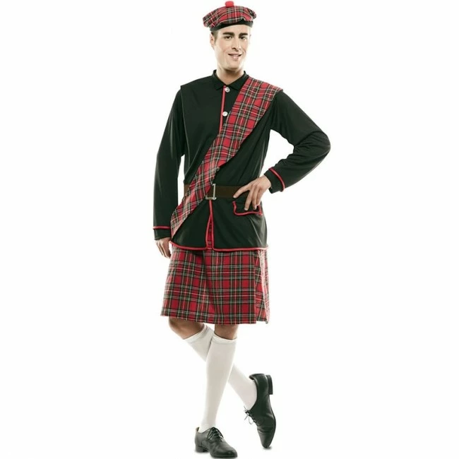 Disfracesjarana Disfraz De Escocés Clásico Para Hombre 1 Disfracesjarana Disfraz De Escocés Clásico Para Hombre