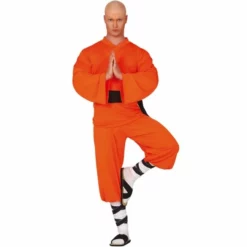Disfracesjarana Disfraz De Guerrero Shaolin Para Hombre