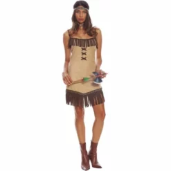 Disfracesjarana Disfraz De India Flecos Adulto