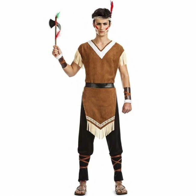 Disfracesjarana Disfraz De Indio Mohicano Para Hombre 1 Disfracesjarana Disfraz De Indio Mohicano Para Hombre