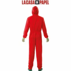 Disfracesjarana Disfraz De La Casa De Papel Para Adulto -Tienda De Disfraces De Jarana disfraz de la casa papel espalda