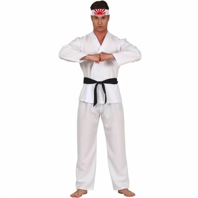 Disfracesjarana Disfraz De Luchador Karate Ryu Para Hombre 1 Disfracesjarana Disfraz De Luchador Karate Ryu Para Hombre