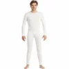 Disfracesjarana Disfraz De Maillot Blanco Spandex Para Hombre