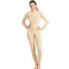 Disfracesjarana Disfraz De Maillot Carne Spandex Para Mujer