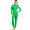 Disfracesjarana Disfraz De Maillot Verde Spandex Para Mujer