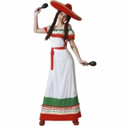 Disfracesjarana Disfraz De Mejicana Adulto