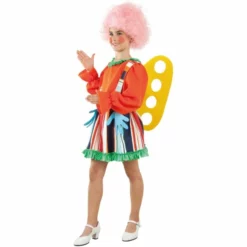 Disfracesjarana Disfraz De Muñeca De Cuerda Para Niña