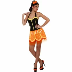 Disfracesjarana Disfraz De Naranja Mujer
