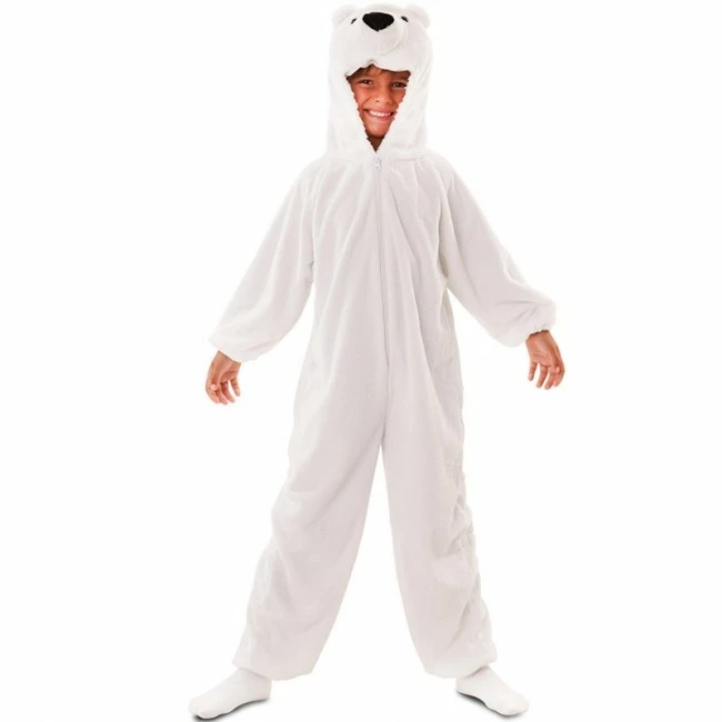 Disfracesjarana Disfraz De Oso Polar Peluche Para Niños 1 Disfracesjarana Disfraz De Oso Polar Peluche Para Niños