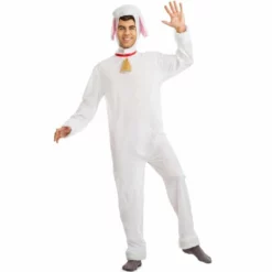 Disfracesjarana Disfraz De Ovejita Blanca Para Adulto